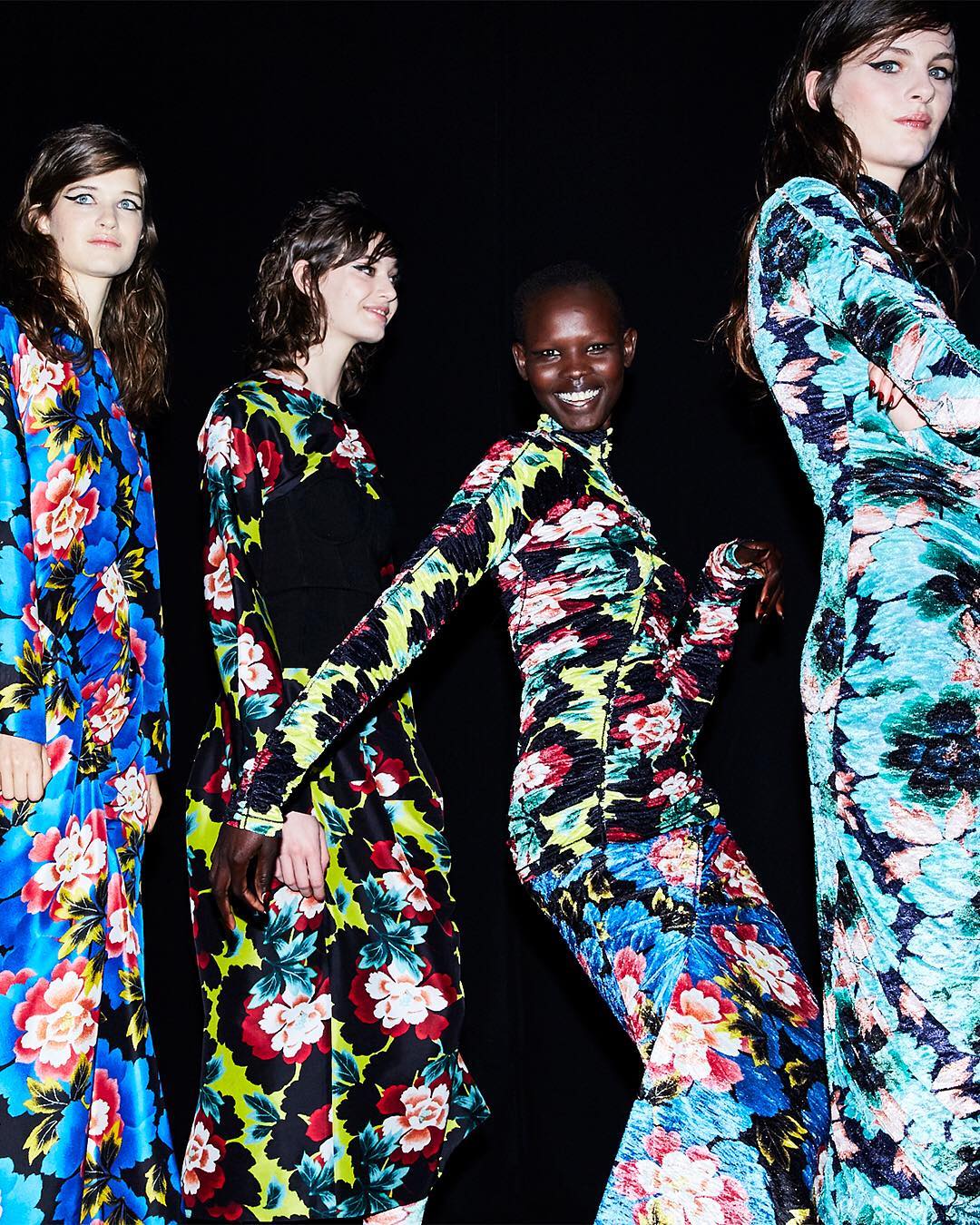 @KENZO: Flowers power with these dresses from the #KENZOFW18 Women's ...