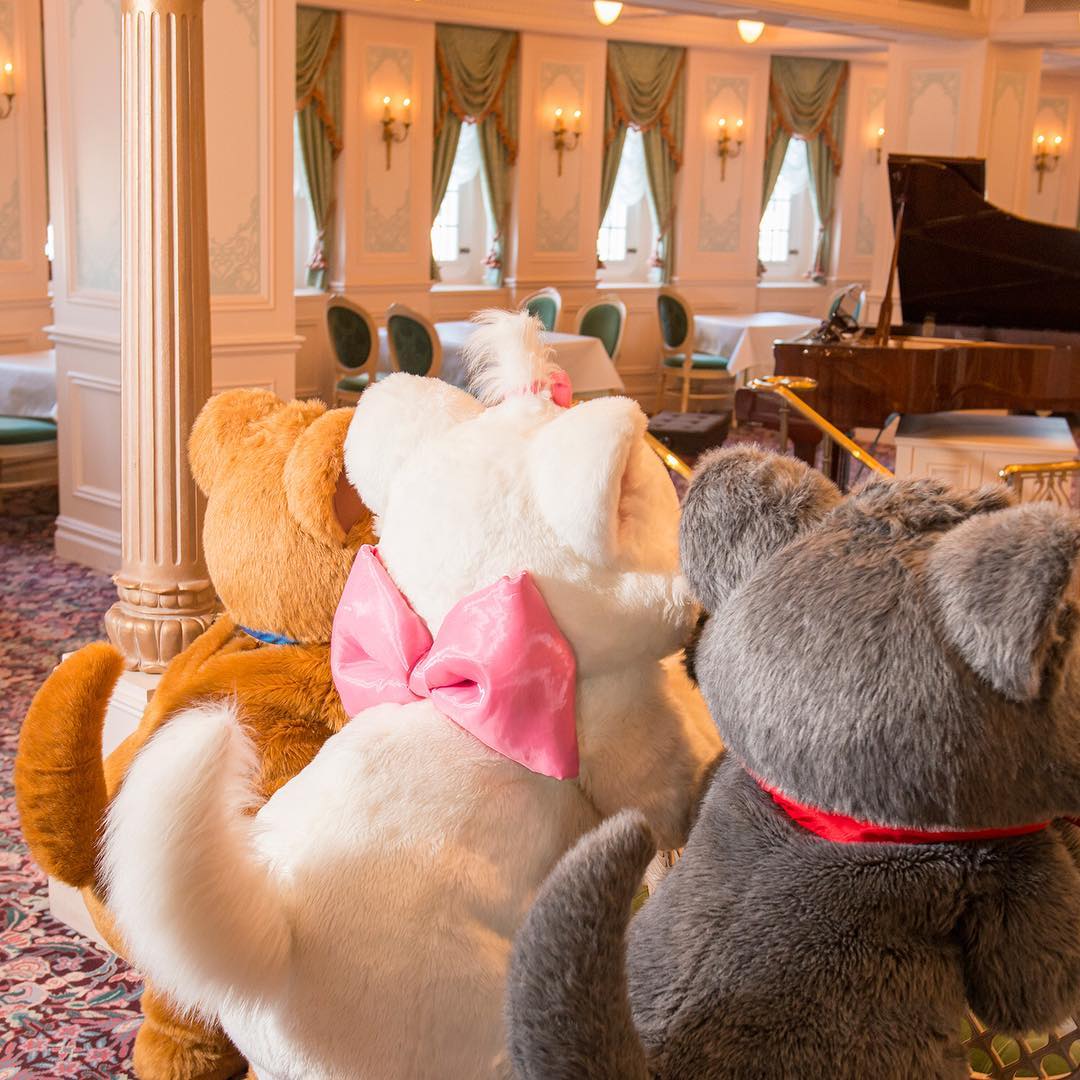 Tokyo Disney Resort Playful Aristocats にゃんにゃんにゃん Marie Berlioz Toulouse Aristocats Sscolumbia Ciao Nihon