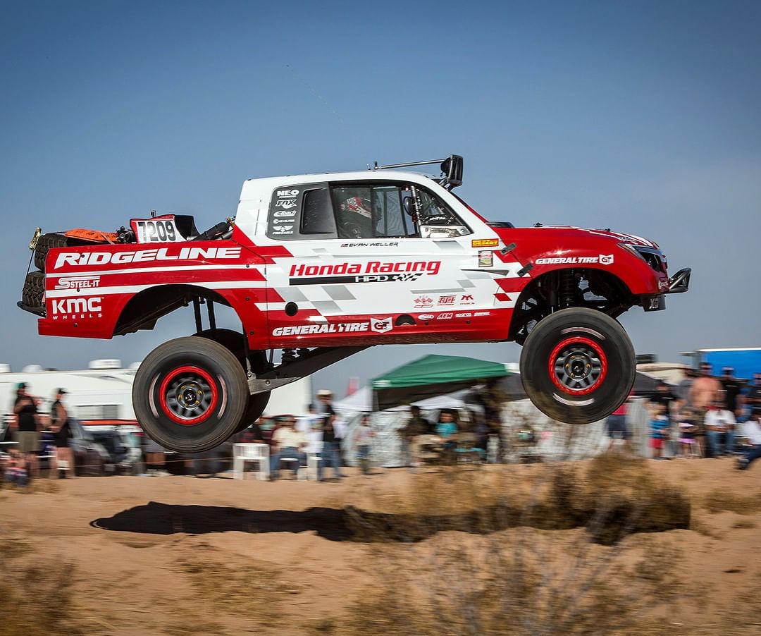 Honda The incredible Honda OffRoad Racing Team took their Ridgeline