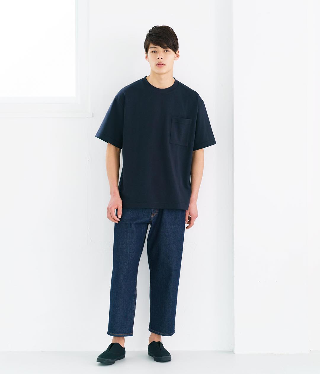 Muji無印良品 Muji Labo Men S Collection April Muji 無印良品 Mujilabo Tshirt T シャツ Denim Sne Ciao Nihon