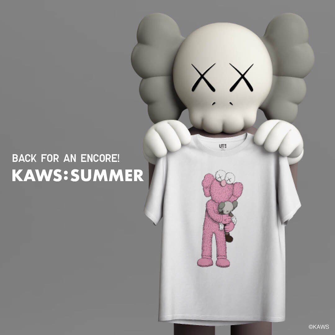 uniqlo x kaws plush