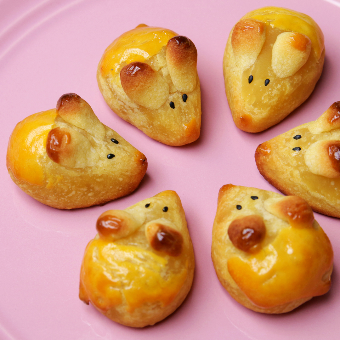 Tastyjapan 栗きんとんで ねずみのスイートポテト 干支モチーフが可愛い Mashed Sweet Potato And Chestnut Mice ㅤㅤㅤㅤㅤㅤㅤㅤ Ciao Nihon