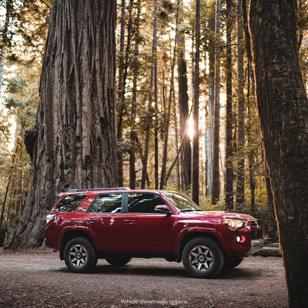 Toyota: Standing tall amongst fellow icons. #4Runner #TRD Off-Road #LetsGoPlaces - Ciao Nihon