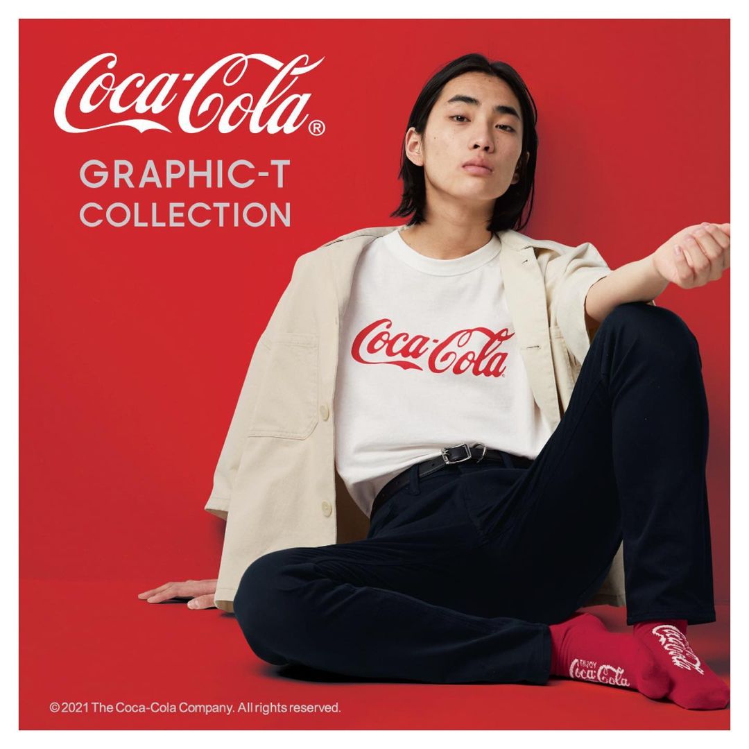 Gu ジーユー コカ コーラ コレクション 本日4 16 金 販売開始 コカ コーラ の歴史を感じる クラシックアメリカを イメージしたヴィンテージ感のあるデザイン Ciao Nihon
