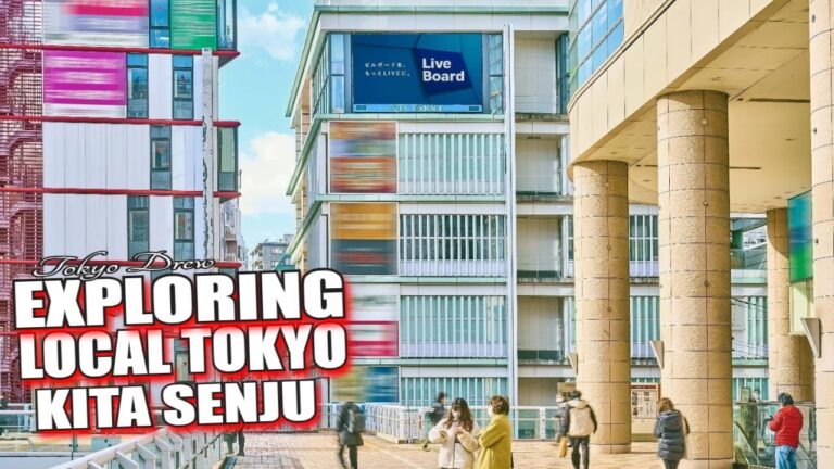 Exploring Local Tokyo's KitaSenju [LIVE] Street View Experience