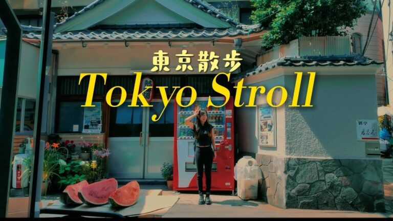 [SUB] Tokyo Walks: Kagurazaka – Relaxing Stroll | Walk around Tokyo with me | Japan Travel Vlog